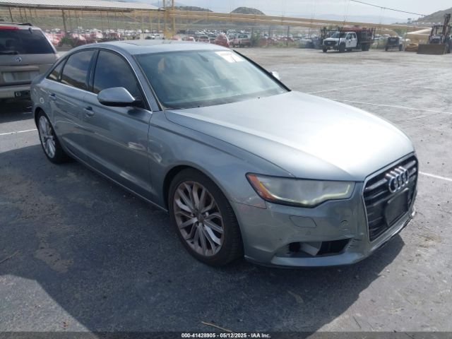 2012 AUDI A6 WAUGGAFC9CN152381