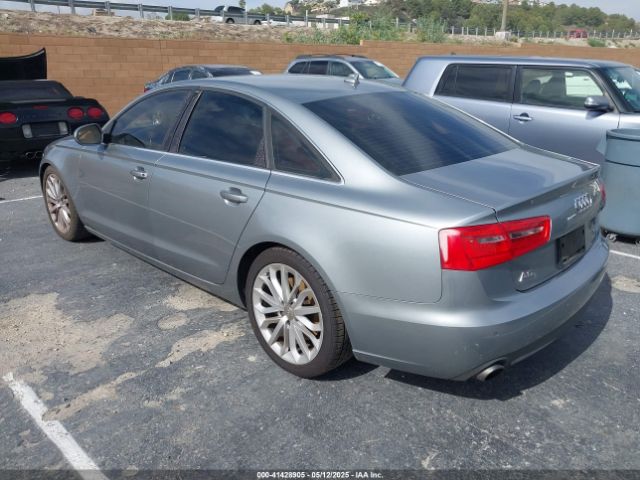 2012 AUDI A6 WAUGGAFC9CN152381 Photo 2