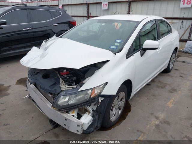 Honda Civic Lx 2014 2HGFB2F58EH546360 Image 2