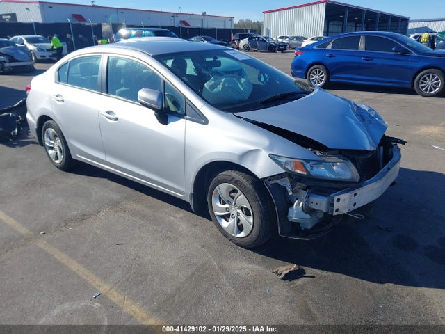 Honda Civic Lx 2014 2HGFB2F58EH529428 Image 1