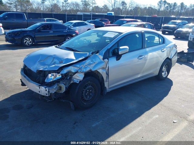 Honda Civic Lx 2014 2HGFB2F58EH529428 Image 2