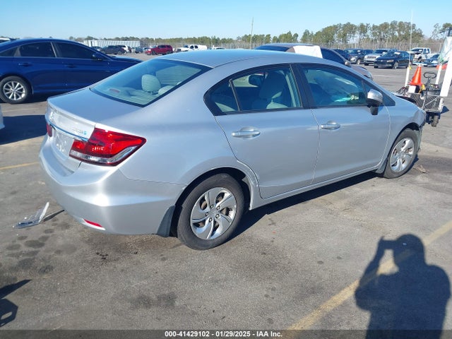 Honda Civic Lx 2014 2HGFB2F58EH529428 Image 4
