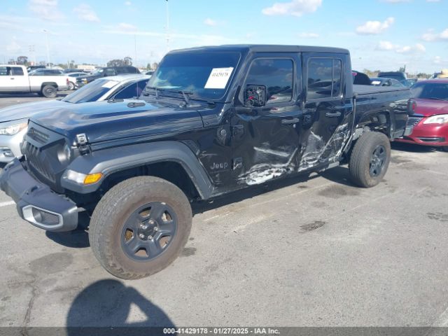 1C6JJTAG4PL550025 Jeep Gladiator Sport 4x4