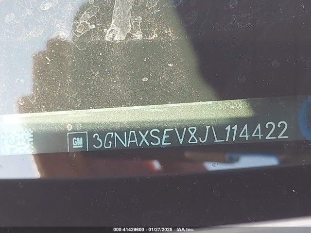 Chevrolet EQUINOX LT 2018 3GNAXSEV8JL114422 Image 9
