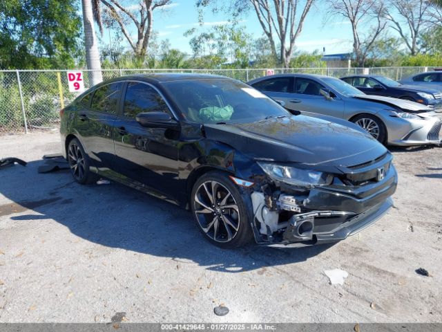 Auction sale of the 2021 Honda Civic Sport, vin: 2HGFC2F86MH551028, lot number: 41429645