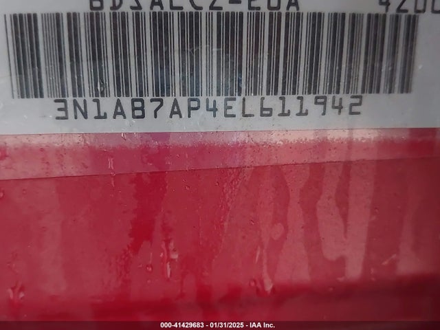 3N1AB7AP4EL611942 Nissan SENTRA S