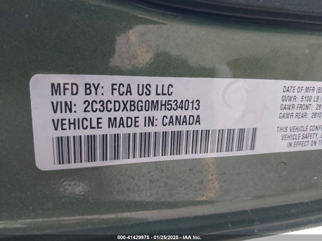 Dodge Charger Sxt Rwd 2021 2C3CDXBG0MH534013 Image 9
