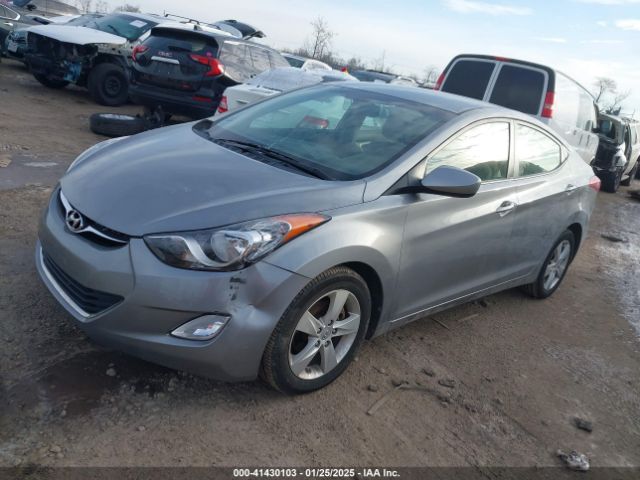 2012 HYUNDAI ELANTRA KMHDH4AE4CU389410 Photo 1