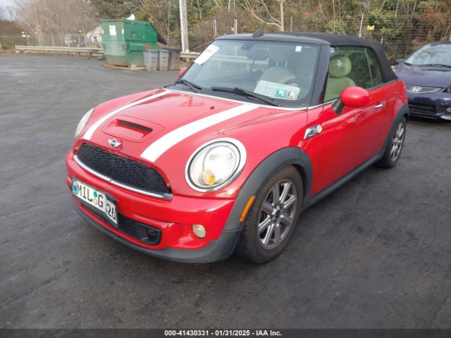 2012 MINI COOPER S WMWZP3C5XCT249627 Photo 1