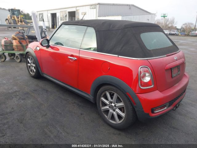 2012 MINI COOPER S WMWZP3C5XCT249627 Photo 2