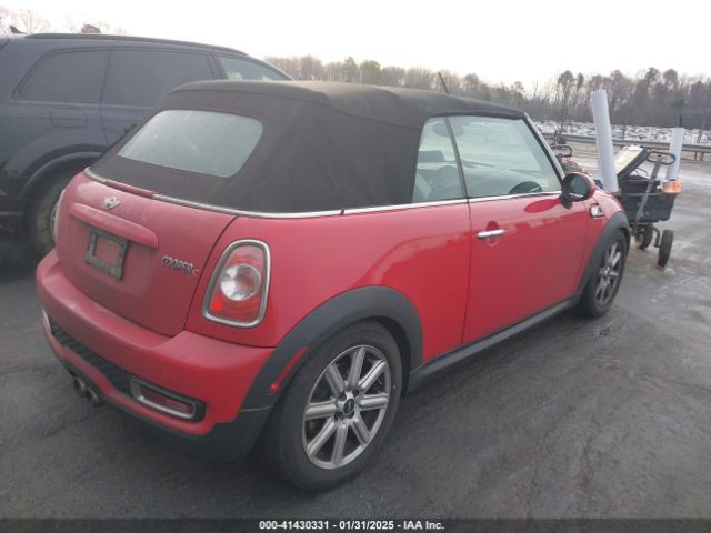 2012 MINI COOPER S WMWZP3C5XCT249627 Photo 3
