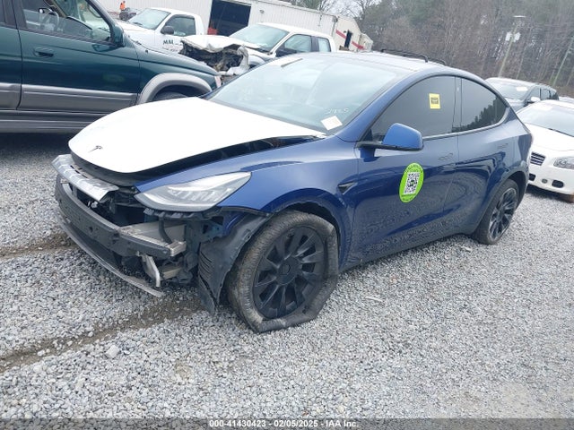 2021 TESLA MODEL Y 5YJYGDED8MF122985 Photo 1