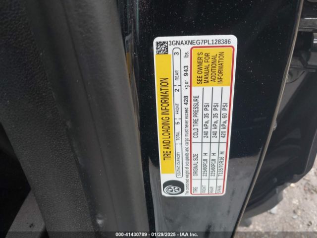 3GNAXNEG7PL128386 Chevrolet Equinox Fwd Premier