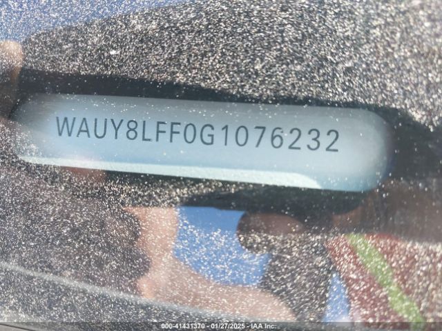 WAUY8LFF0G1076232 Audi A3 2.0t Premium