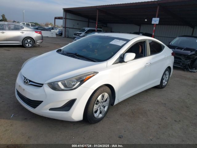5NPDH4AE3GH686110 Hyundai ELANTRA SE