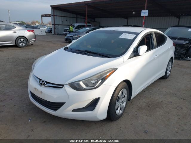 5NPDH4AE3GH686110 Hyundai ELANTRA SE