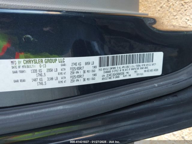 2013 CHRYSLER TOWN & COUNTRY 2C4RC1BG4DR809396 Photo 8