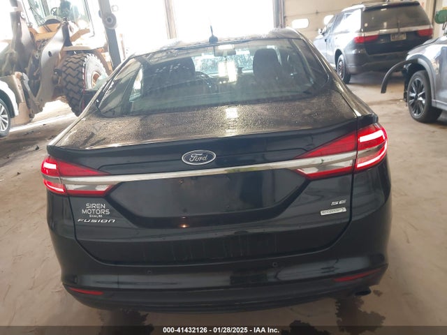 41432126 :رقم المزاد ، 3FA6P0HD9HR179654 vin ، 2017 Ford Fusion Se مزاد بيع