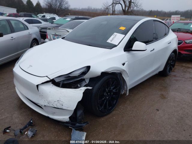 7SAYGDEE2PF708033 Tesla Model Y Awd/long Range Dual Motor All-wheel Drive
