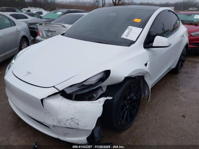 7SAYGDEE2PF708033 Tesla Model Y Awd/long Range Dual Motor All-wheel Drive