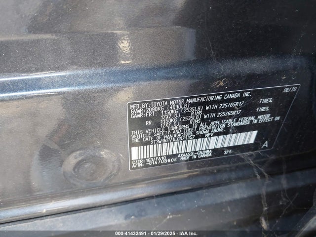 2T3W1RFV1LC071157 Toyota Rav4 Xle