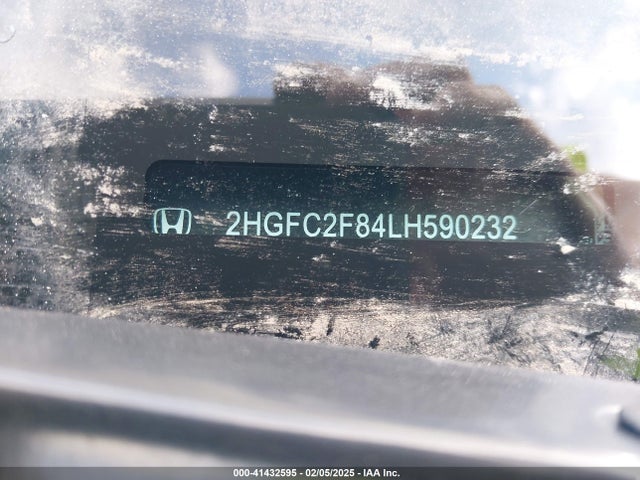 Honda Civic Sport 2020 2HGFC2F84LH590232 Image 9