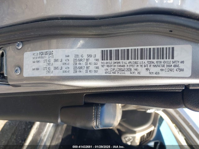 1C4PJLCB9GW212638 Jeep Cherokee Latitude