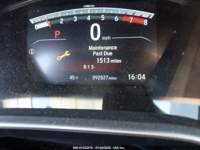 5J6RW2H87HL034386 Honda Cr-v Ex-l/ex-l Navi
