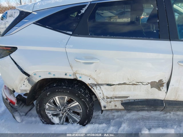 KM8JBCA19NU021092 Hyundai Tucson Hybrid Blue