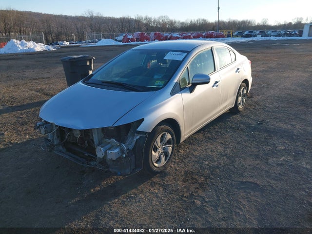 Honda Civic Lx 2014 19XFB2F58EE212565 Image 2