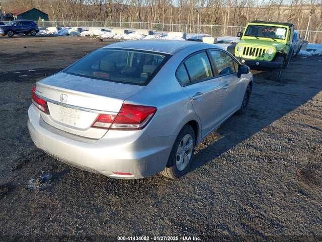 Honda Civic Lx 2014 19XFB2F58EE212565 Image 4