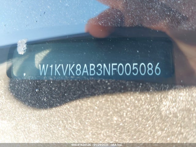 W1KVK8AB3NF005086 Mercedes-Benz Amg Sl 55 4matic