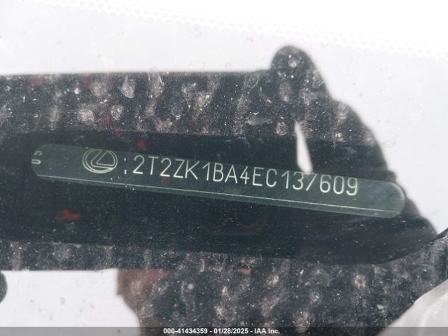 2T2ZK1BA4EC137609 Lexus RX 350