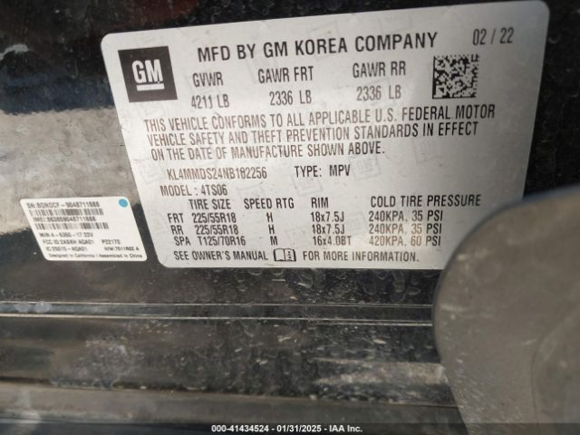 2022 BUICK ENCORE GX KL4MMDS24NB102256 Photo 8
