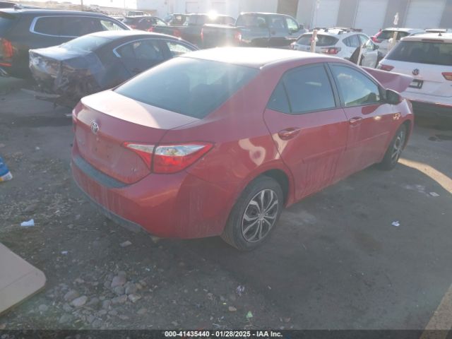 2T1BURHE3GC657229 Toyota COROLLA LE
