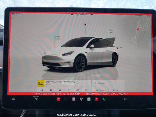 7SAYGDEE4RA261057 Tesla Model Y Long Range Dual Motor All-wheel Drive