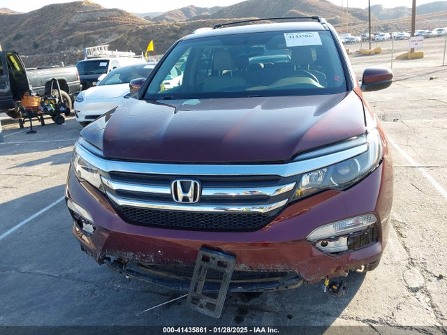 5FNYF6H58JB037479 Honda Pilot Ex-l