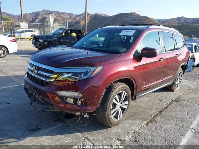 5FNYF6H58JB037479 Honda Pilot Ex-l