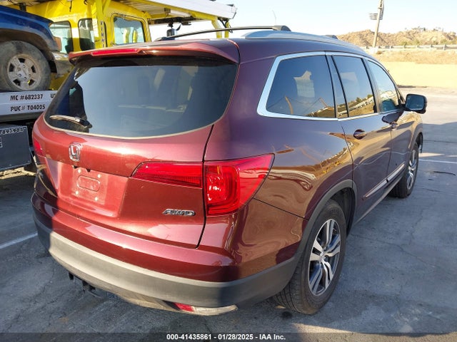 5FNYF6H58JB037479 Honda Pilot Ex-l