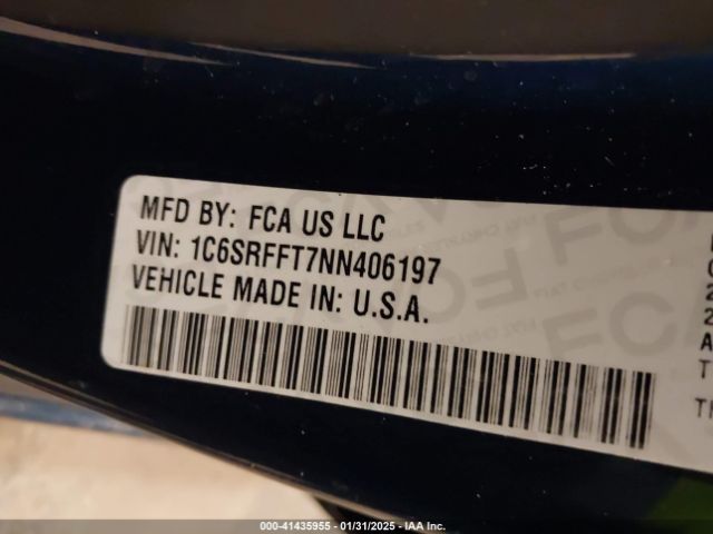 2022 RAM 1500 1C6SRFFT7NN406197 Photo 8