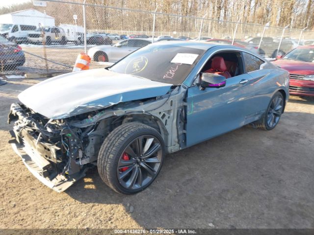 JN1FV7LL0NM680575 Infiniti Q60 Red Sport 400 Awd
