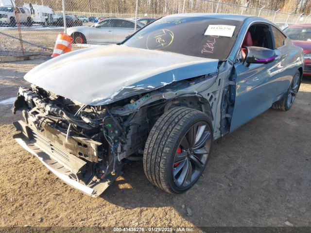 JN1FV7LL0NM680575 Infiniti Q60 Red Sport 400 Awd