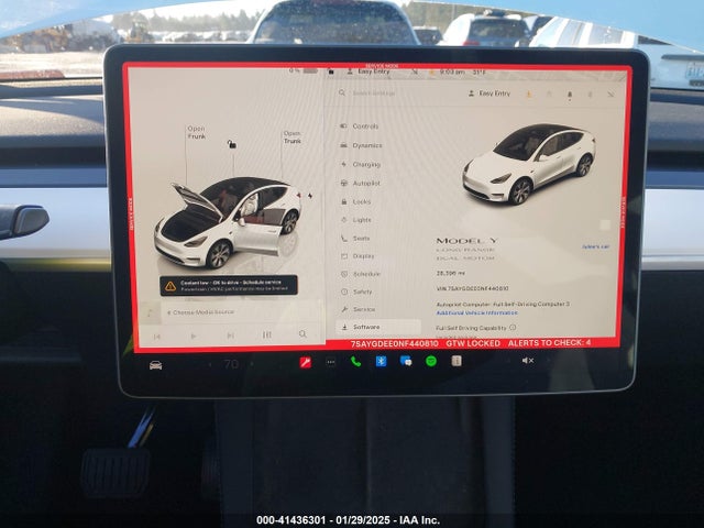 2022 TESLA MODEL Y 7SAYGDEE0NF440810 Photo 6