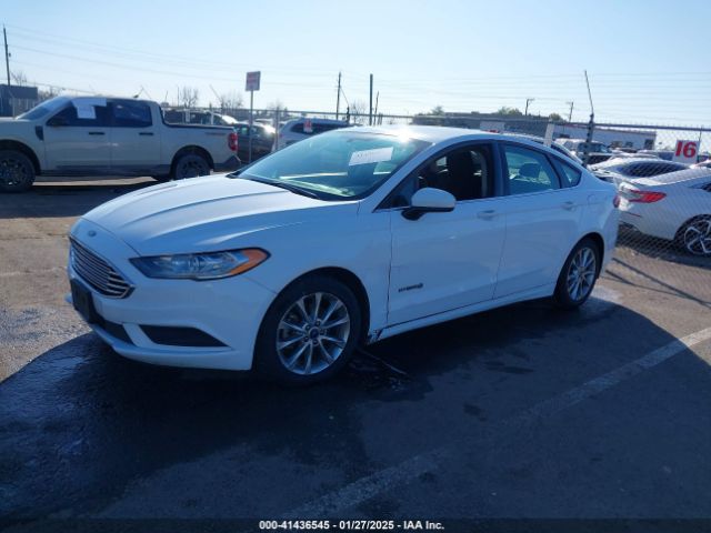 3FA6P0LU3HR355170 Ford Fusion Hybrid Se