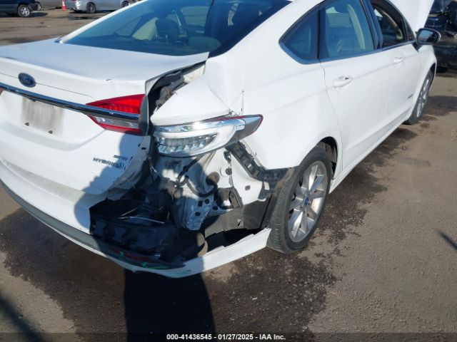 3FA6P0LU3HR355170 Ford Fusion Hybrid Se