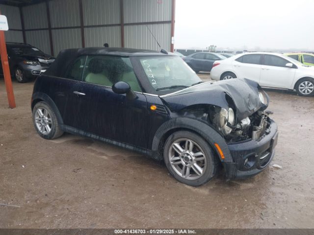 2013 MINI CONVERTIBLE WMWZN3C53DT135492