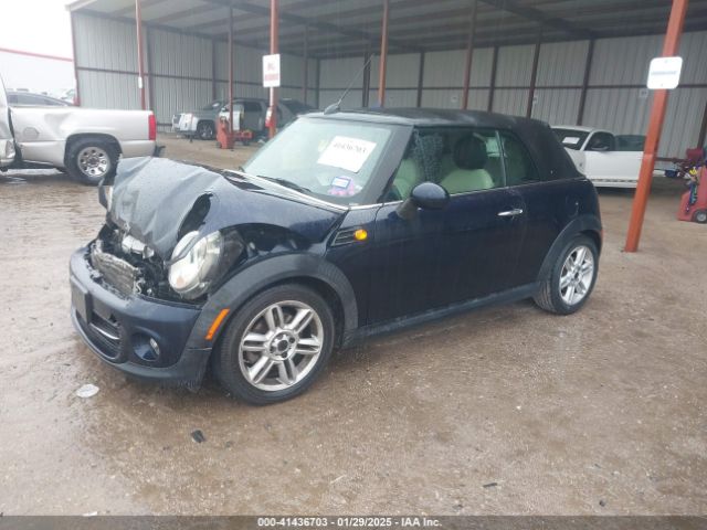 2013 MINI CONVERTIBLE WMWZN3C53DT135492 Photo 1