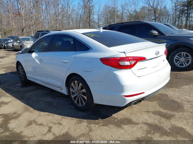 2015 Hyundai Sonata Sport მანქანა იყიდება აუქციონზე, vin: 5NPE34AF1FH085854, აუქციონის ნომერი: 41437183