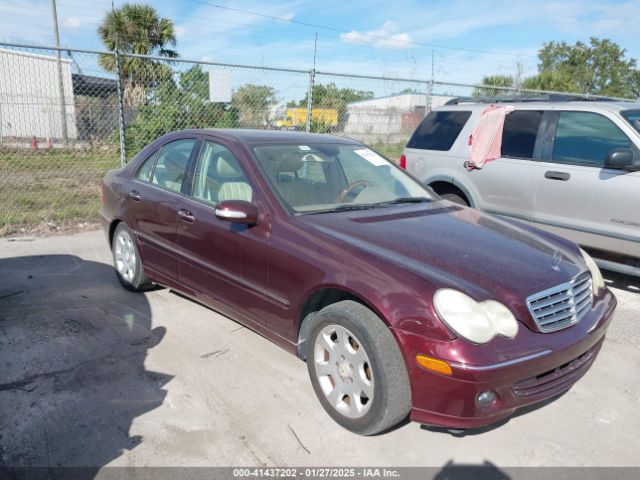 2006 MERCEDES-BENZ C 280 WDBRF54HX6A901980