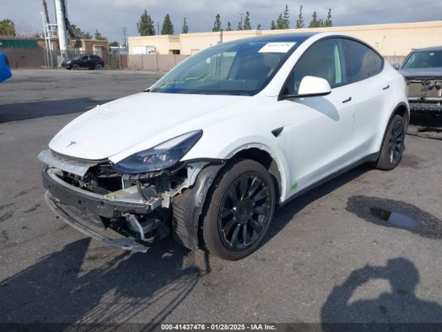 7SAYGDEE7NF557980 Tesla Model Y Long Range Dual Motor All-wheel Drive